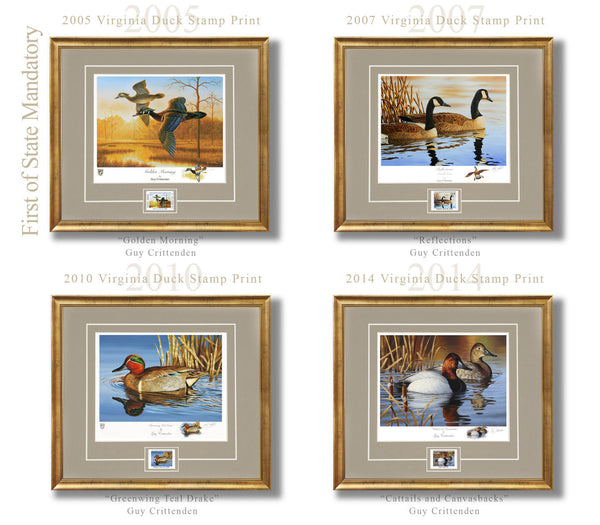 "Five Virginia Duck Stamps" - The Crittenden Collection