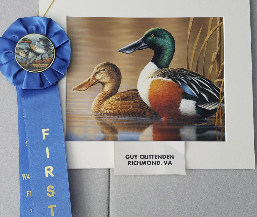 Guy Crittenden wins 2017 Michigan Duck Stamp competition
