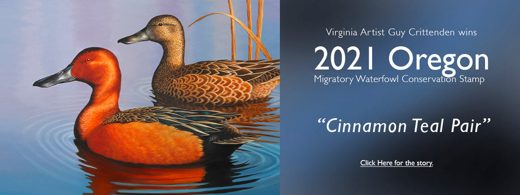 Crittenden wins 2021 Oregon Duck Stamp Competition