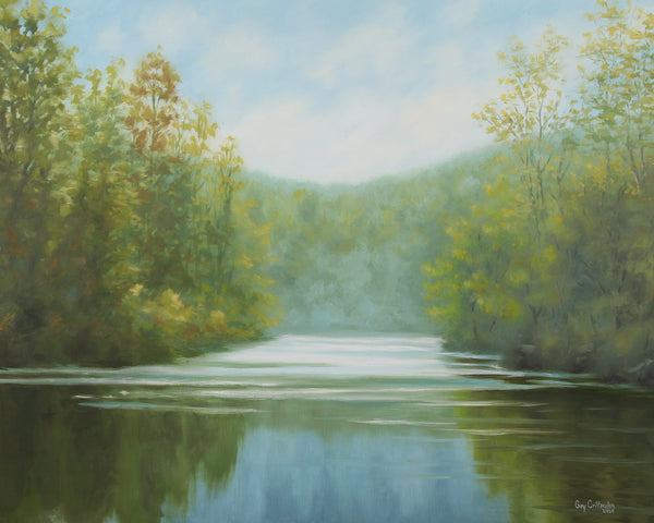 "Jackson River Morning"