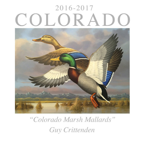 "2016 Colorado Waterfowl Conservation Stamp"