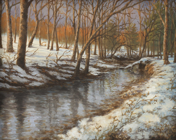 "Fine Creek in Winter"  -  SOLD