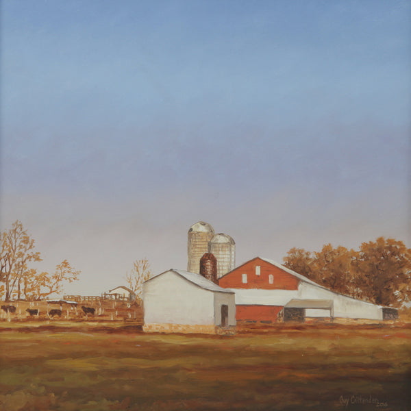 "Red Barn Near Stuart's Draft" -  Virginia - SOLD