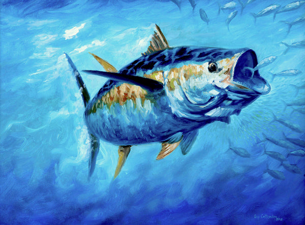"Wide Open"  -  Yellowfin Tuna  -  SOLD